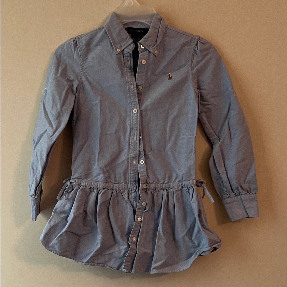 Polo by Ralph Lauren Kids Blue Button-Down Shirt